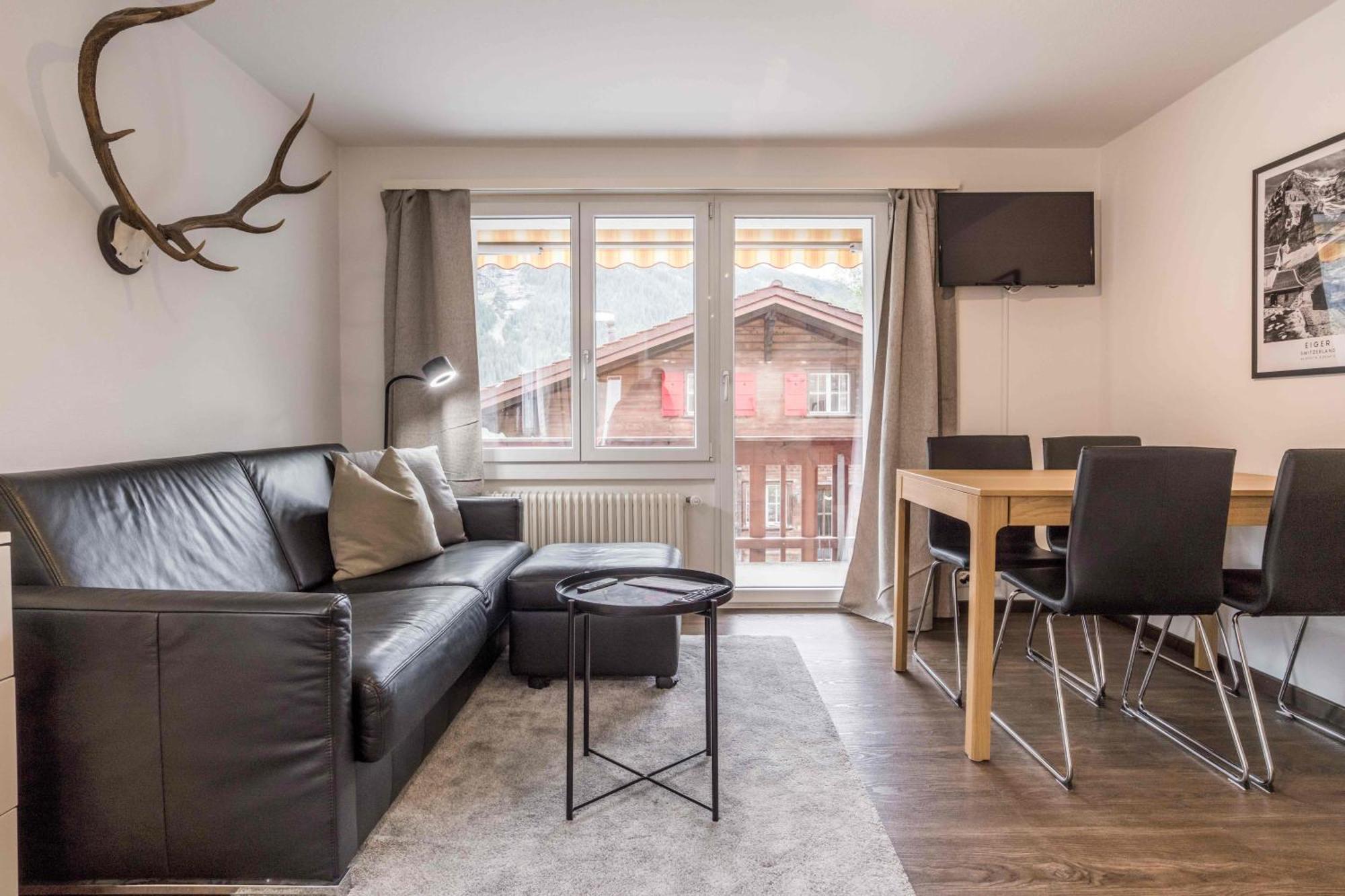 Studio Astoria - Griwa Rent Lägenhet Grindelwald Exteriör bild